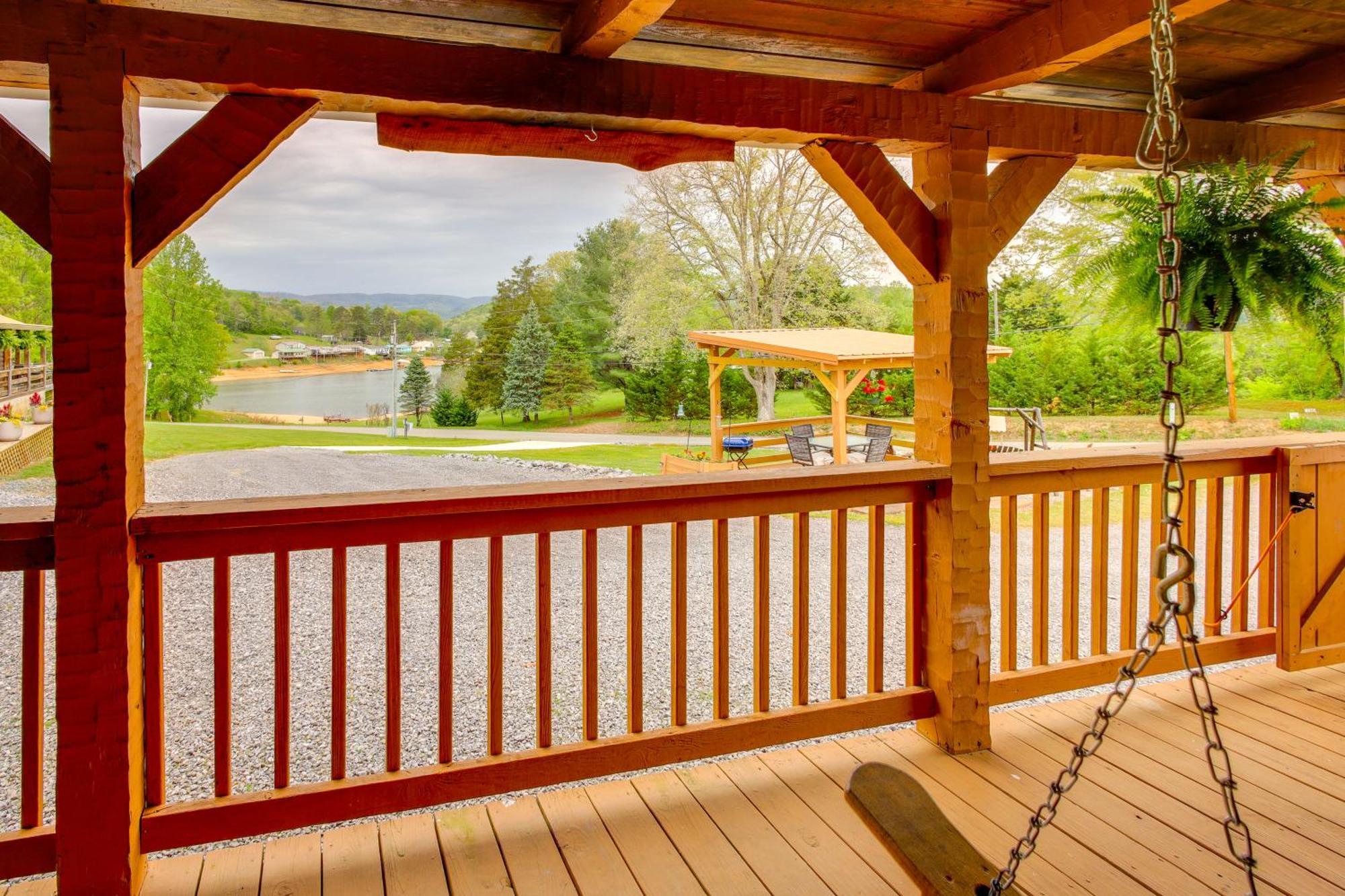 Rivers View - Cherokee Lake Cabin With Fire Pit! Bean Station Экстерьер фото