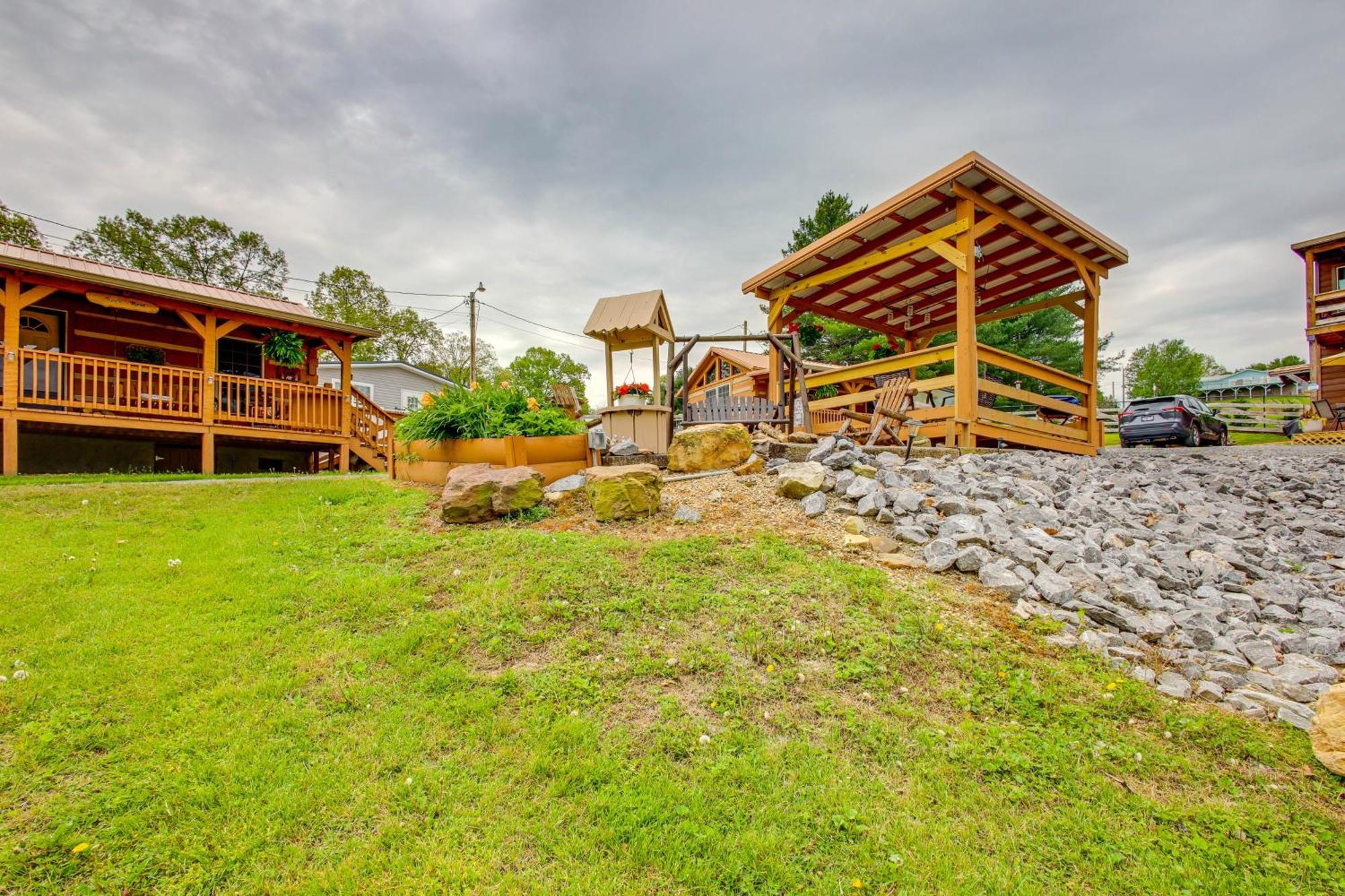 Rivers View - Cherokee Lake Cabin With Fire Pit! Bean Station Экстерьер фото