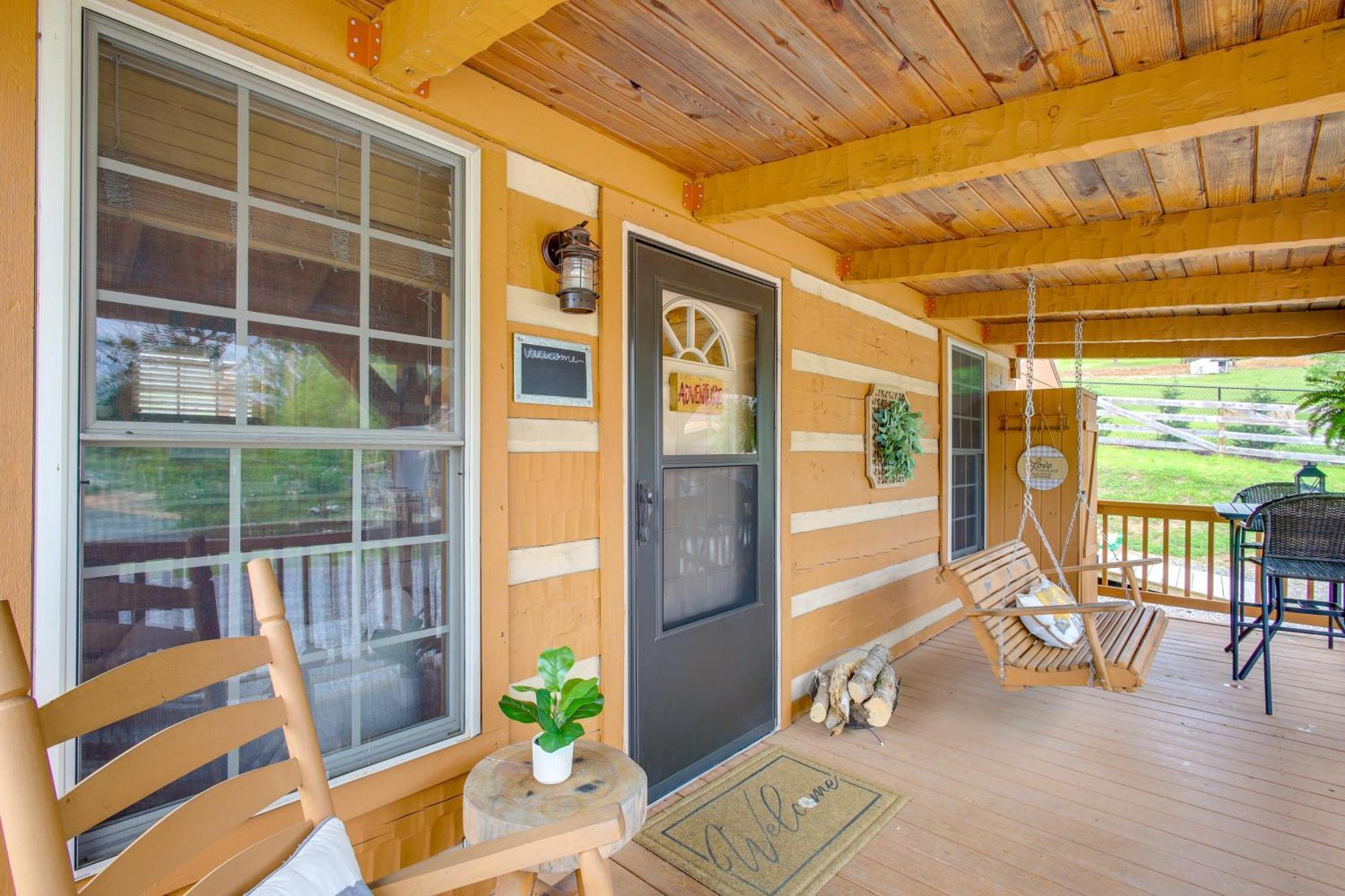 Rivers View - Cherokee Lake Cabin With Fire Pit! Bean Station Экстерьер фото