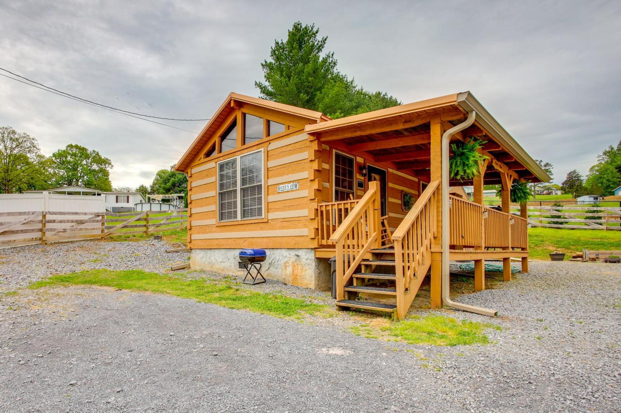 Rivers View - Cherokee Lake Cabin With Fire Pit! Bean Station Экстерьер фото