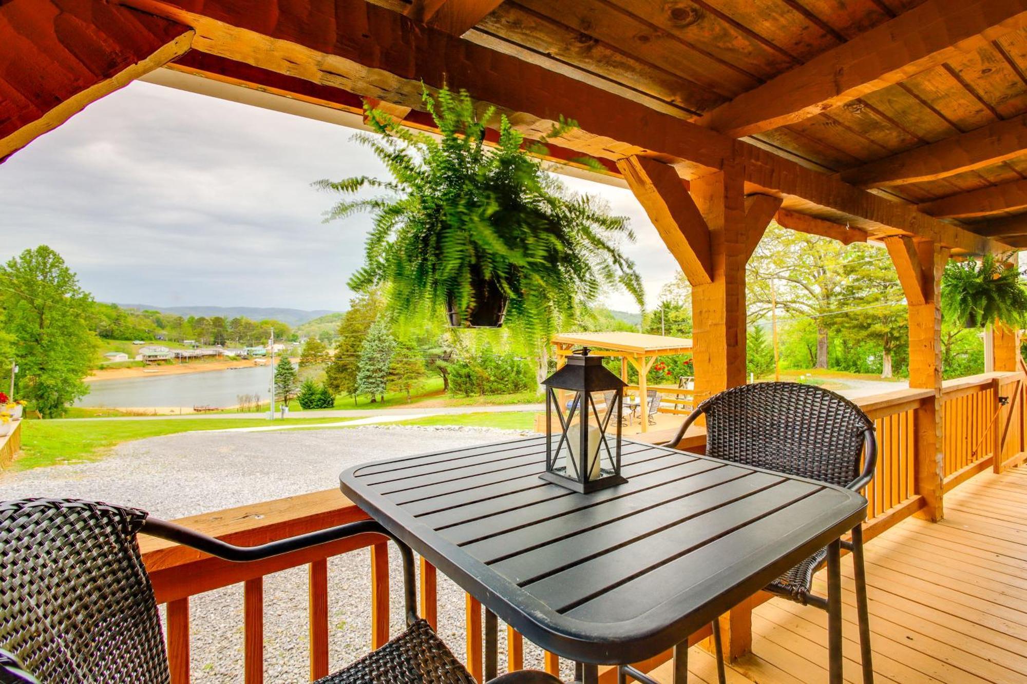 Rivers View - Cherokee Lake Cabin With Fire Pit! Bean Station Экстерьер фото