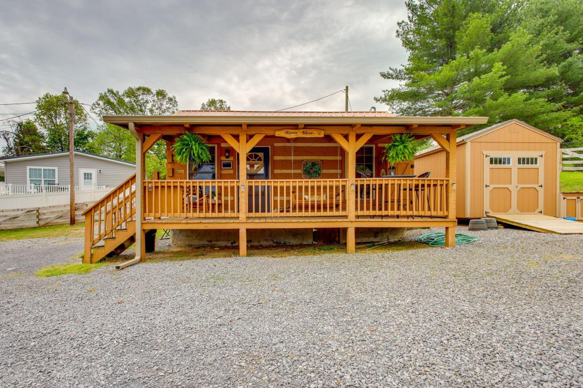 Rivers View - Cherokee Lake Cabin With Fire Pit! Bean Station Экстерьер фото